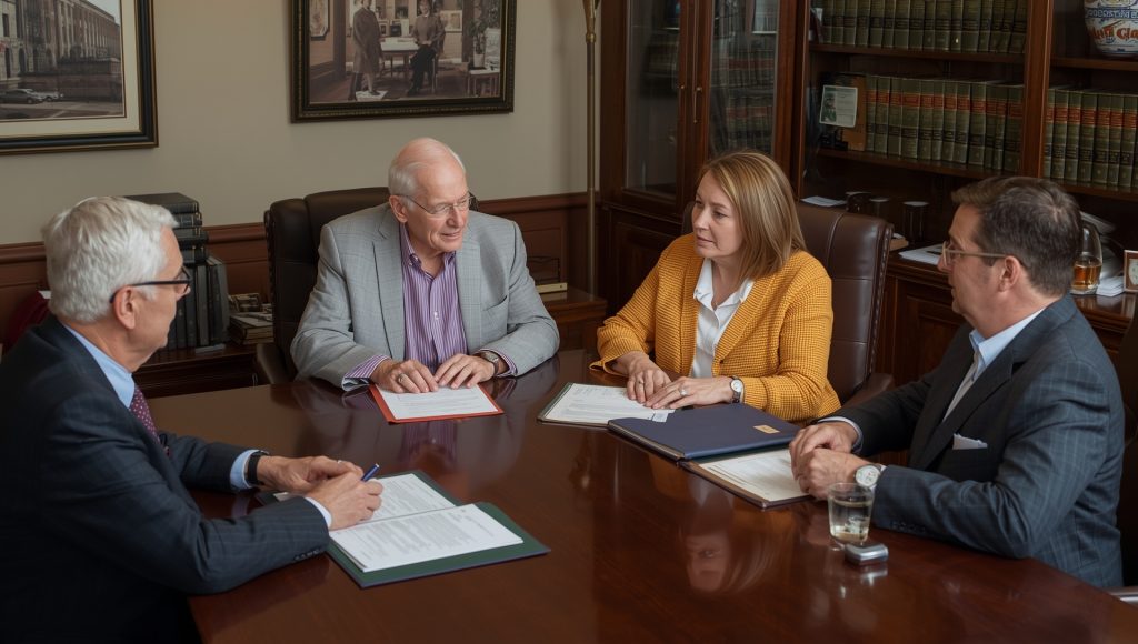 Michigan family meeting with a senior care attorney to discuss long-term care planning