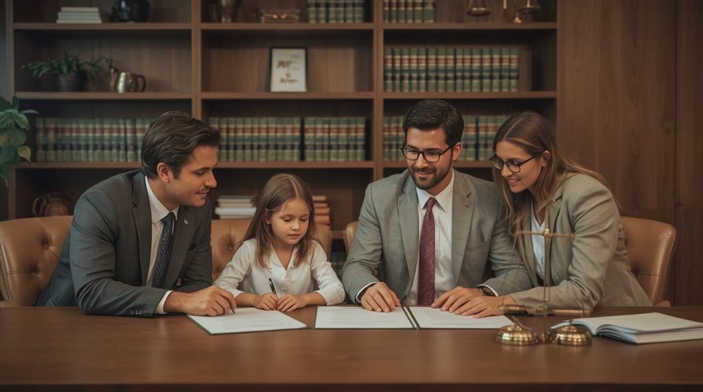 Michigan family meeting with an estate planning attorney to discuss estate planning documents